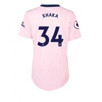 Arsenal Granit Xhaka #34 Fotballklær Tredjedrakt Dame 2022-23 Kortermet